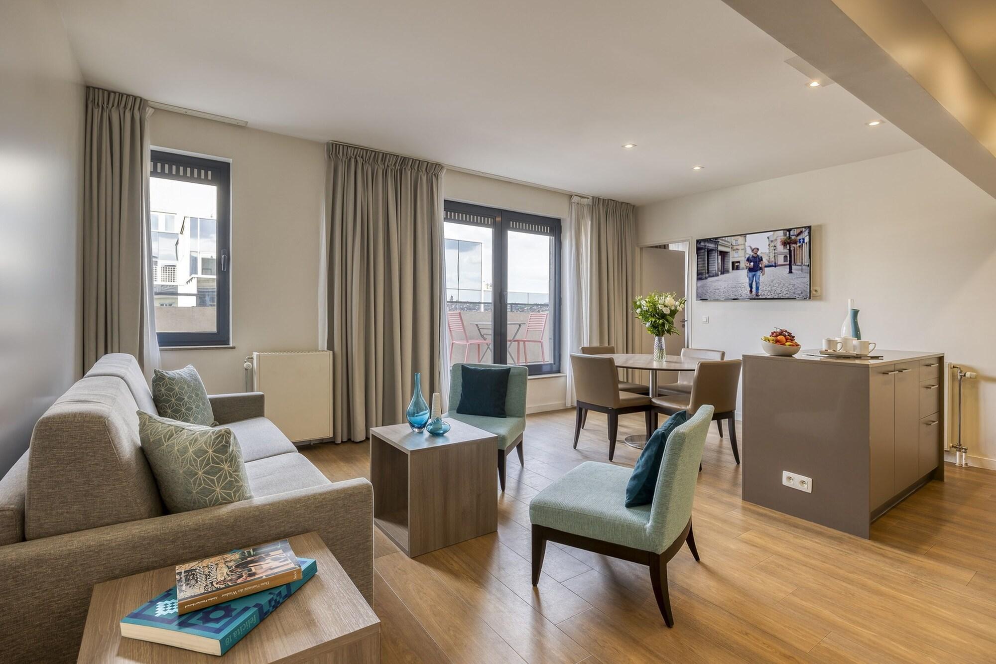 Citadines Toison D'Or Brussels Aparthotel Dış mekan fotoğraf